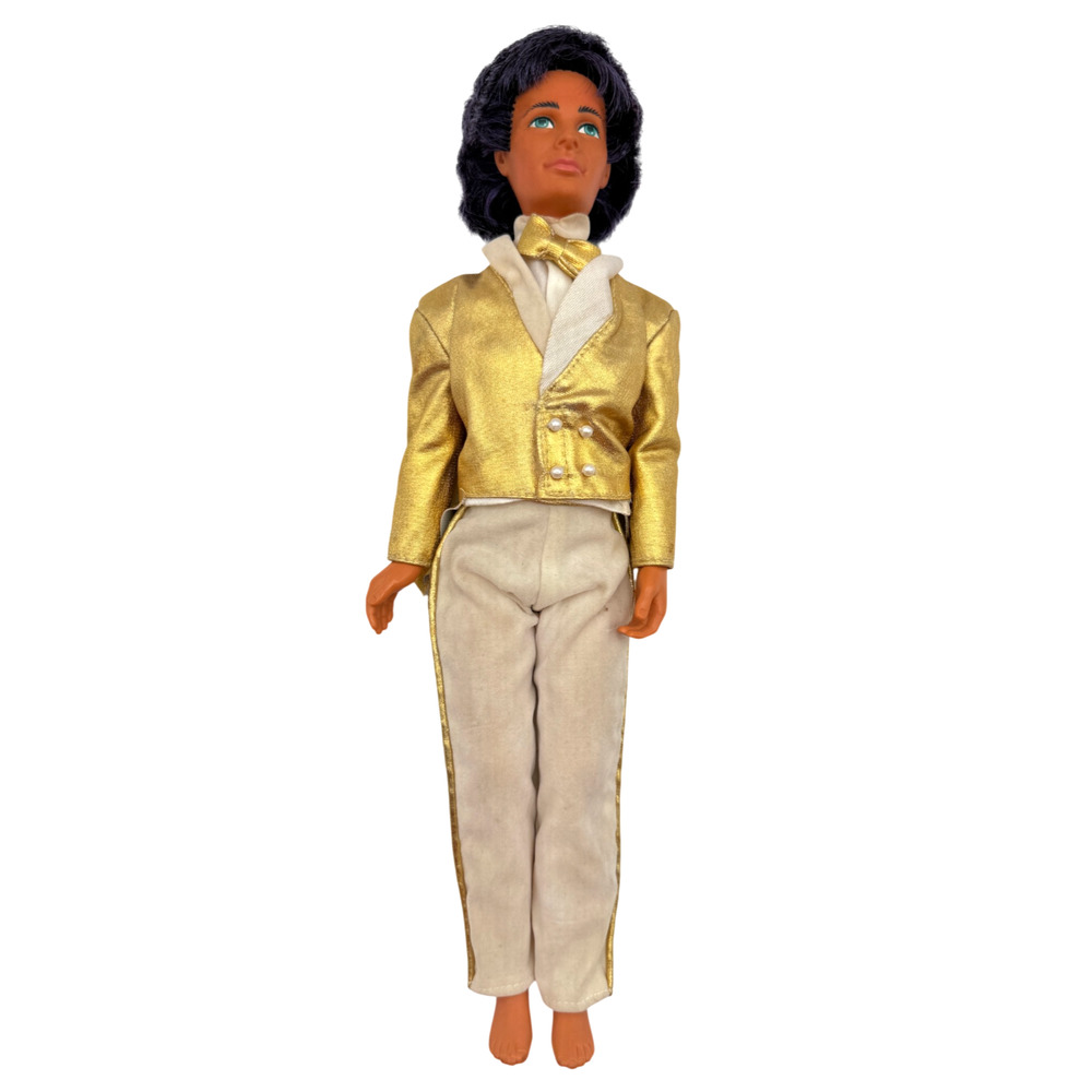 Jem & the Holograms Glitter 'n Gold RIO Doll 4016 Vintage 1987 Tuxedo Dickie HTF